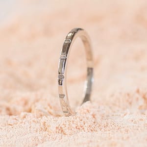 Bague empilable, en or 18 carats, pour femme, collection la joaillerie.